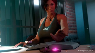 Lora Croft Adventures - Fucked By Ghostly Cocks