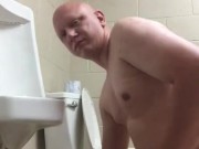 Piggy making out with urinal