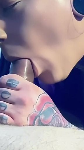The Best Blowjobs From Beautiful Trans Girl Emma Ink in 2024