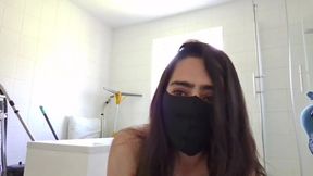 Bathroom Fun Sp Stand Nude Lush Sex English Talk Then Room Fun Dildo Ass Doggy Cow Girl Cum Show