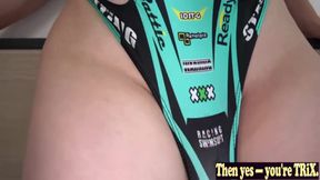 Fetish Race Queen Wife POV Angle Captures Daring Allure and Dominant Confidence