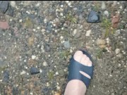 Plitsch Platsch nasse Nylonfüße ** Outdoor FSH **
