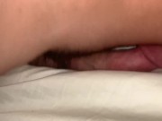 Horny Guy With Nice Thick Cock Humps His Sheets Until Awesome Orgasm