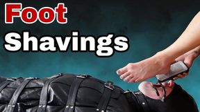 femdom foot shavings slave