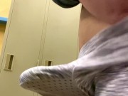 無修正　勃起から　射精まで　早漏オナニー