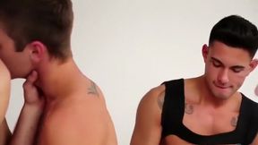 Break Out Gay Porn Group Sex On Set