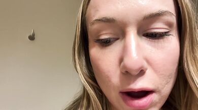 Briar Riley Gushes Squirt at Moms Eye Doctor Almost Caught Dripping