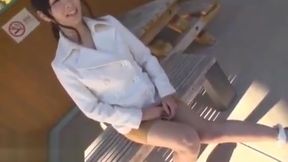 Gorgeous Geisha Gobbles Dick Al Fresco