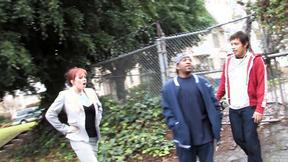 ”Kylie Ireland Fucks His step son's Homies big black dick”