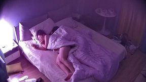 酒店收藏级呆萌眼镜女化完妆变高冷旗袍女神让男友爽干