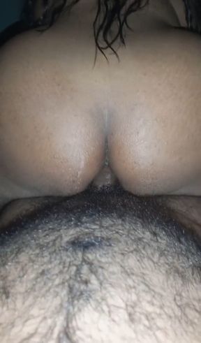 Bangladeshi chubby milf anal reverse cowgirl riding on step brothers dick when husband is away.