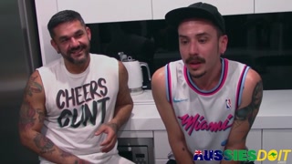 Bottom Aussie Mateo Welcomes Pete Huge Dick Inside His Ass