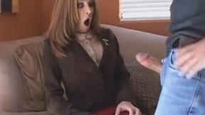 ”Crazy babe visits the neigbor guy (roleplay) - Redhead Lea”