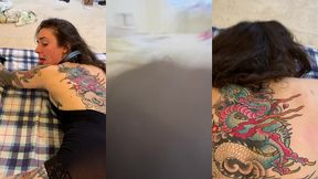 anal ashtray with messy slut