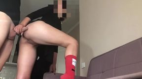 Fat Cock Fills Girl Next Door's Pussy with Hot Cum