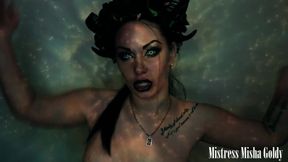Worship, wank and cum in mouth of Succubuss! Dangerous and seductive ritual mind fuck!