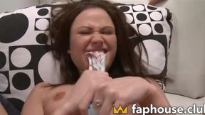 Sidnee Jennings &mdash;  The Hot Slut &mdash;  Can't Stop Sipping On Super Hot Jism Shots!