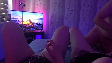 Ever wondered what it looks like when 2 extremely hot girls share your cock? My bestie and I make mens fantasies cum true!