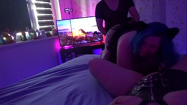 Ever wondered what it looks like when 2 extremely hot girls share your cock? My bestie and I make mens fantasies cum true!