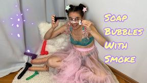 LITTLE FAIRY HAS FUN BURST MAGIC BUBBLES 4K