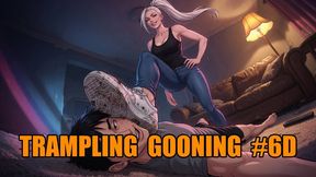 Trampling Gooning #6D: Crushed Beneath Her Boots (Animated, Music, Text)