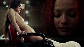 Mistress In Boots Dominates Blonde Chick & Gobbles Her Up VORE TRAILER