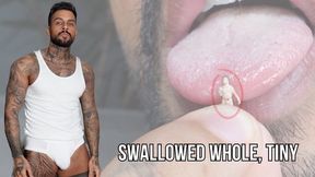 Swallowed whole, tiny - Lalo Cortez