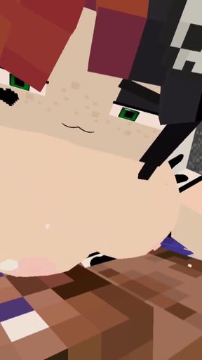 Minecraft Jenny Mod Fapcraft - Ellie, a Goth dommy mommy with a cow bikini and tasty milkers   Clip 3