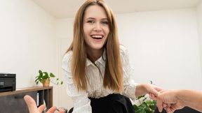 Beautiful doggy style fuck with a gorgeous beauty Una Fairy