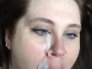 Explosive Facial Cumshots Compilation