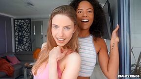 And Jayla De Angelis Pleasuring Horny Dude