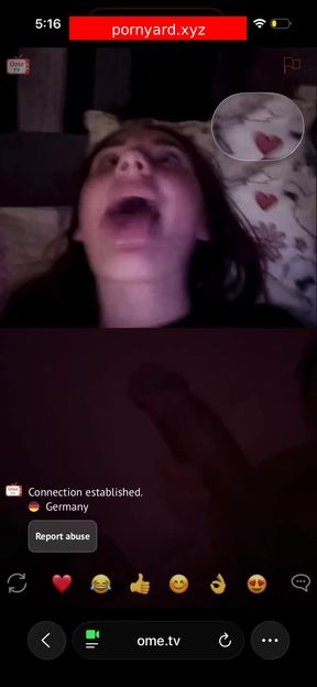 Chatty amateur girl shares webcam fun on homemade set