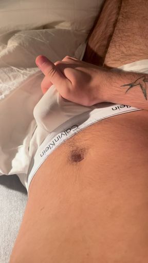 19 year old straight college student solo masturbating, cumshot