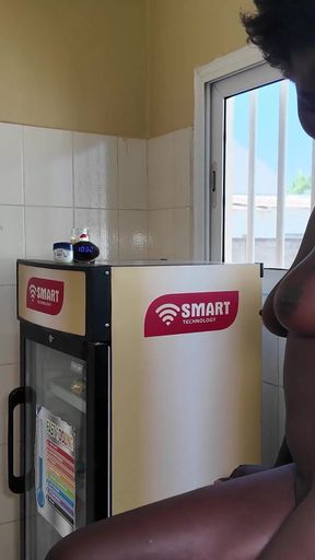 Big Boobs Beauty Loves It From Behind