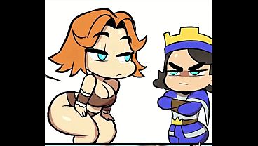 Clash Royale &deg_ Valkyrie Comic