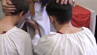 Anal Training For Newbie Guy - Old Man Teaches Younger Men Techniques