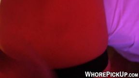 Stripper takes cock&#x1F346; then gets penetrated from behind roughly
