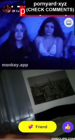 Webcam teen's homemade reaction to naughty videos