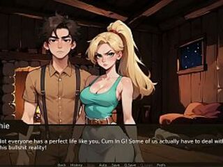 Farmer Kink [ TABOO Manga Game ] Ep.17 The FRESH BLACK GAL in CITY love my SHLONG !