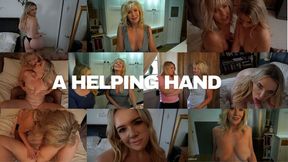 A Helping Hand - Stepmom helps you breed girlfriend Anna Scot in Taboo Affair