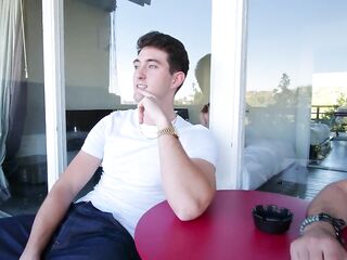 Constricted Snatch Doesn't Stop Squirting After Getting two Giant Dicks at One time - Jessie Pony