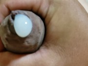 包茎チンポオナニー射精#10　Phimosis cock masturbation ejaculation#10
