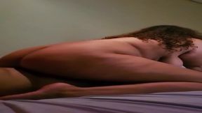 Step mom sucks and rides step son's big cock in taboo surprise