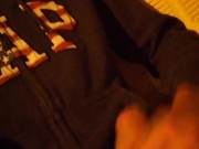 Jerking Off Outside Close Up Cum Almost Got Caught - Camilo Brown