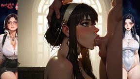 2d hentai compilation with dirty bitch Yor Briar