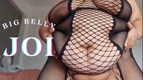SOFT BIG BELLY JOI: Stroke for my huge belly