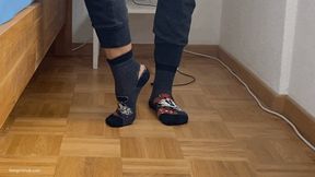 RIPPING SWEATY SOCKS OFF - MP4 HD