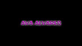 ava alvarez gets a messy facial after a hard pounding fuck