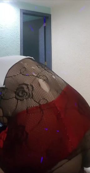 Latina tranny Camino Brooks ass hole solo