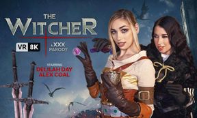 The Witcher (a Xxx Parody) - Mff Threesome Cosplay With And With Delilah Day And Alex Coal